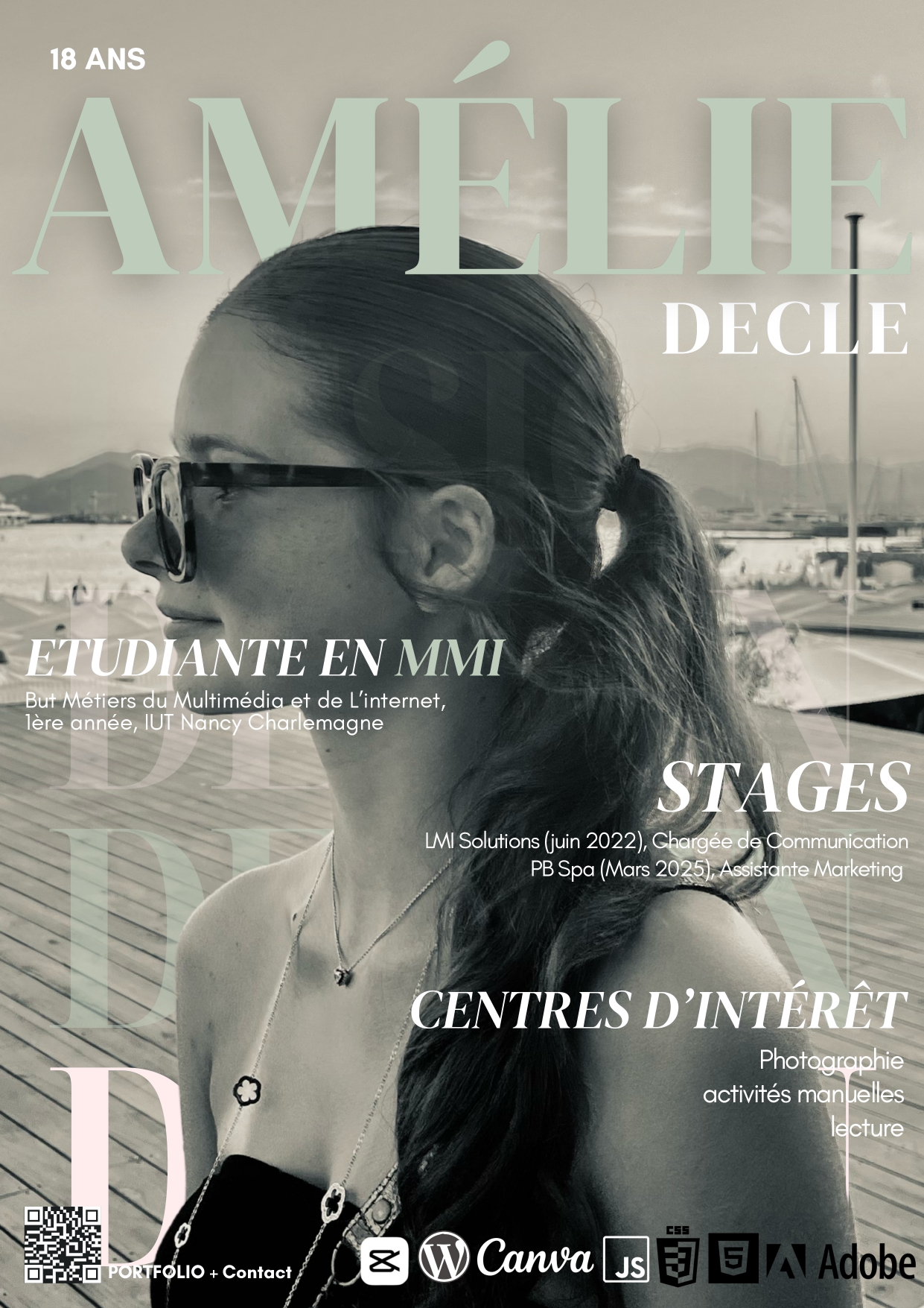 cv couverture de magazine